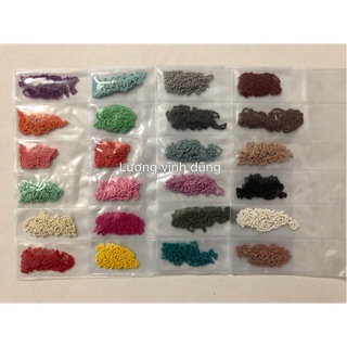 Phụ kiện dây xích 1 gói 6 màu dây xích trang trí móng tay