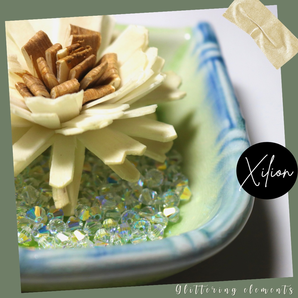 Pha lê Swarovski nón 3mm/4mm/6mm