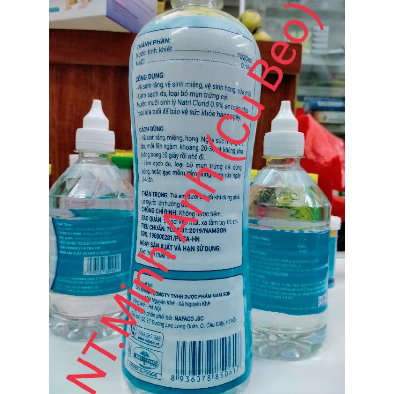 Nước muối sinh lý