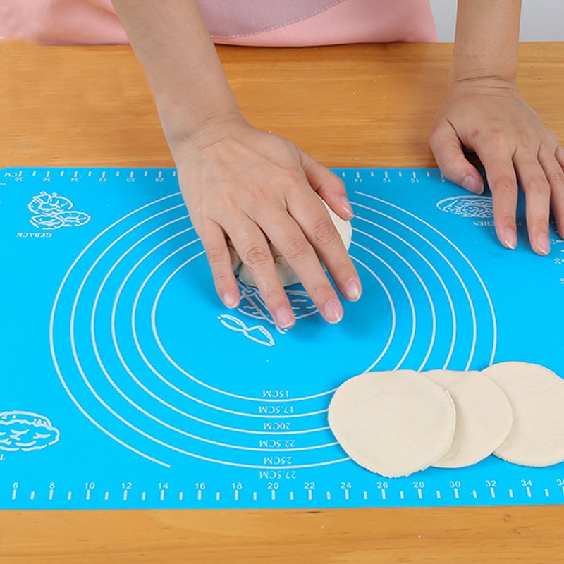 Thảm trải nhào bột làm bánh bằng silicon