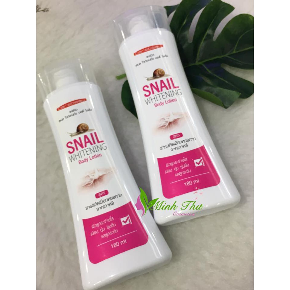 Dưỡng body Snail Whitening Body Lotion