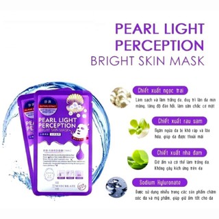 Mặt nạ HA dưỡng ẩm và dưỡng trắng da MayCreate