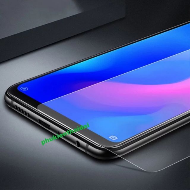 Cường lực Xiaomi 8 Lite loại tốt trong suốt 9h /2.5D tặng keo giấy lấy bụi