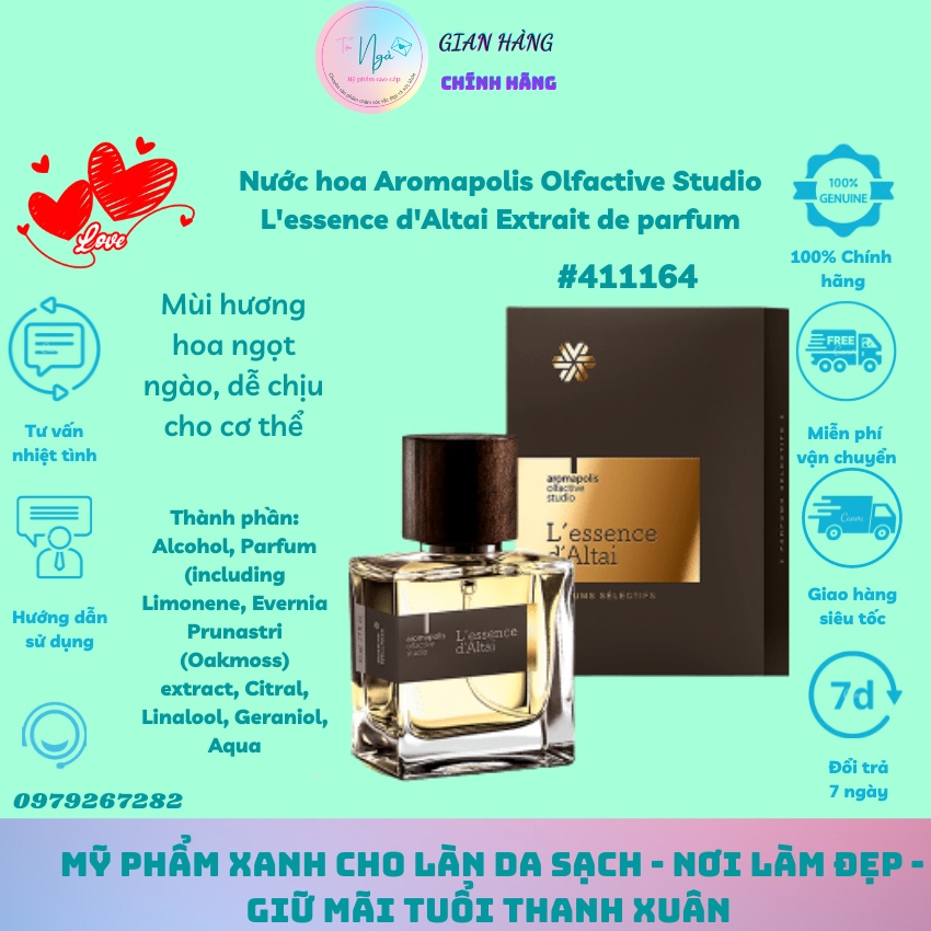 Nước hoa nga tạo mùi hương hoa ngọt ngào rễ chịu cho cho cơ thể taonga siberian health 50 ml 411164