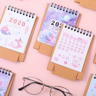 Lịch Mini Để Bàn 2020