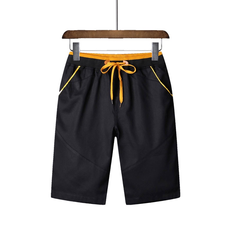 Quần short cotton ống rộng thời trang đi biển cho nam