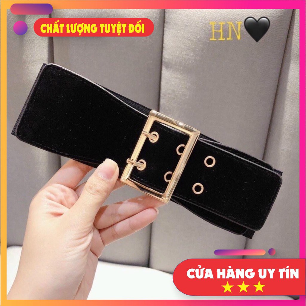 NỊT VÁY CAO CẤP - ĐAI NỊT VÁY NHUNG CAO CẤP