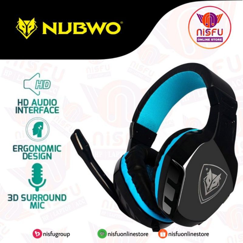 Tai Nghe Gaming Nubwo No-3000