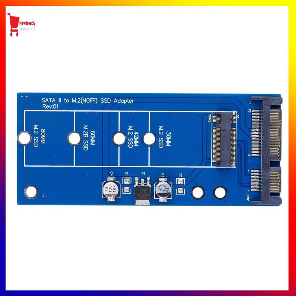 Thẻ Chuyển Đổi Mở Rộng (0601) (Promo) M2 Ngff Ssd Sata3 Ssds Sang Sata Sang Ngff | BigBuy360 - bigbuy360.vn