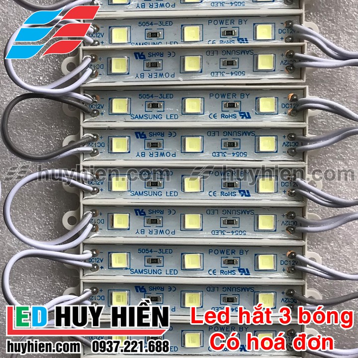 Led hắt 3 Led 5054 cỡ 7211 Samsung màu trắng ( vỉ 20 thanh 3 bóng) | BigBuy360 - bigbuy360.vn