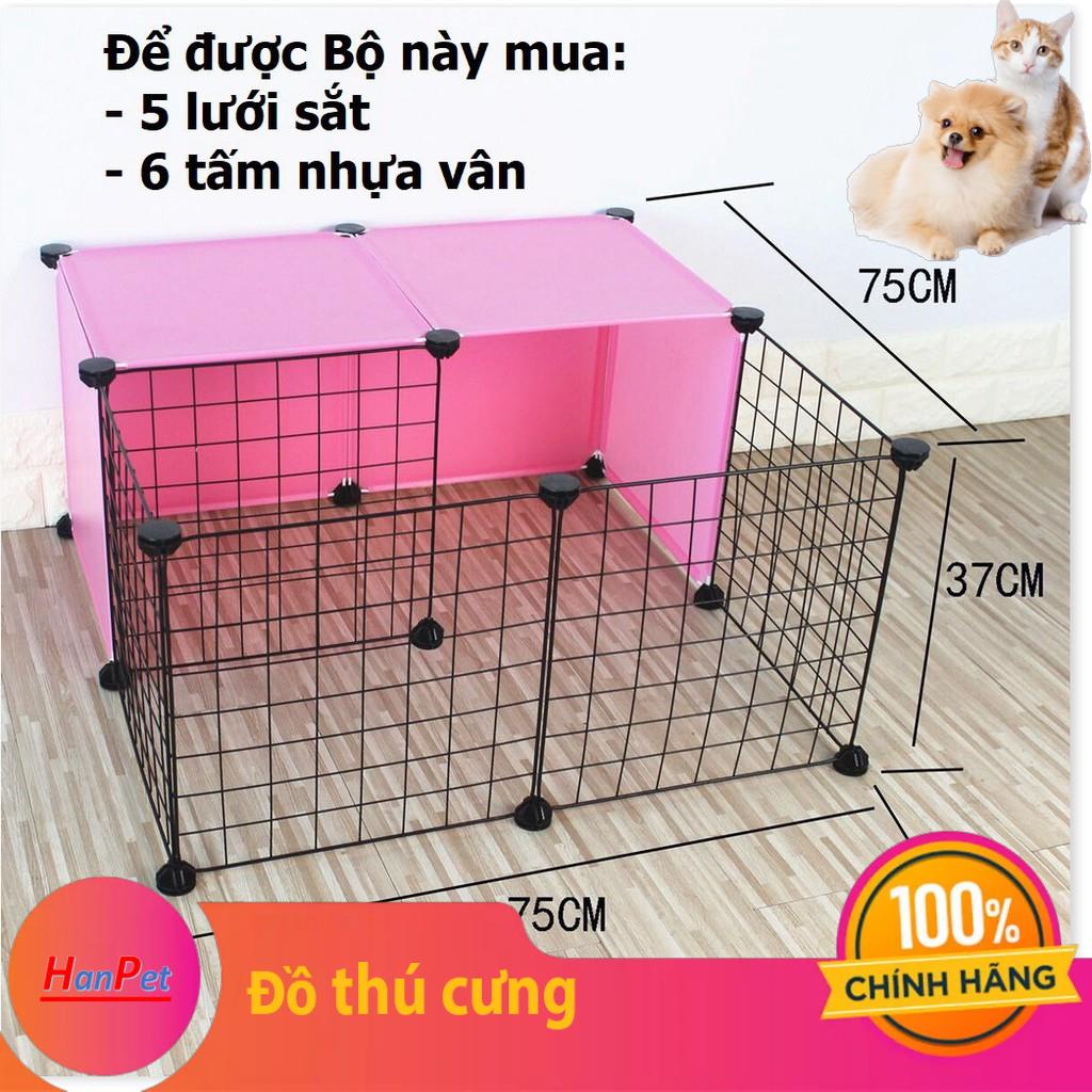 LN HP- Miếng ghép vạn năng 35x35cm - lắp ghép chuồng mèo, quây chó, làm kệ trang trí