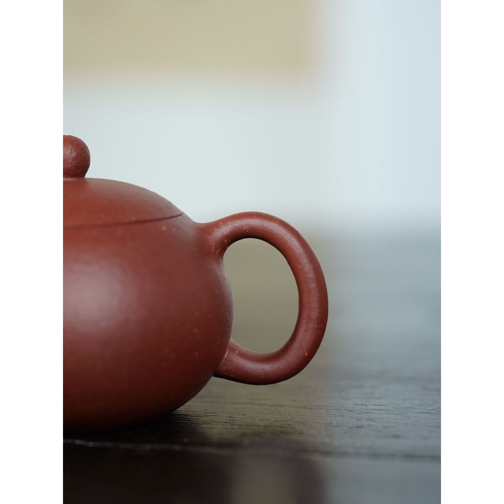 Ấm Tử Sa Nghi Hưng Tây Thi 160 ml (Tử Chu Nê Quặng Thô, Nghệ Nhân Lư Vỹ Bình)