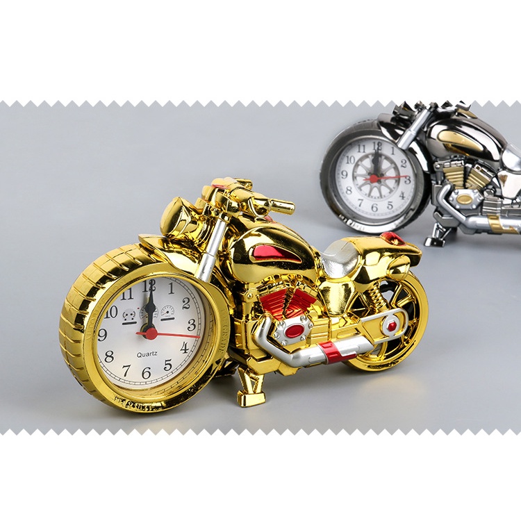 Đồng hồ để bàn báo thức mô hình xe moto