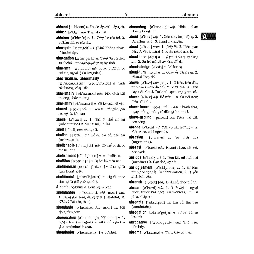 Sách - Từ điển Anh - Việt trên 135.000 từ (bìa cứng) - tái bản 04