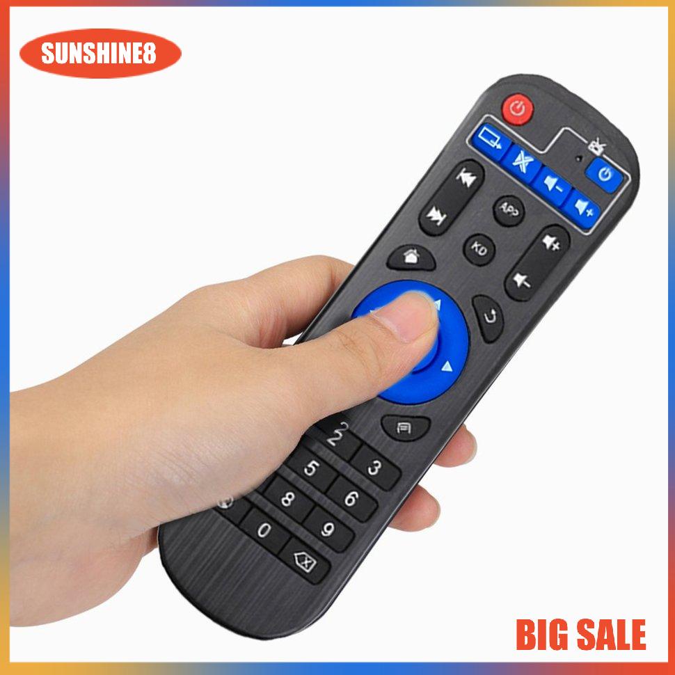 【SUN】TV Box Remote Control Replacement For Q Plus T95 Max/Z H96 X96 S912 Controller
