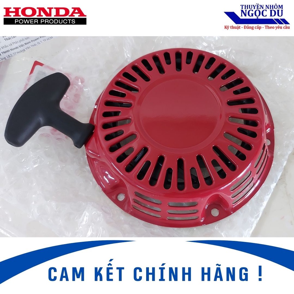Bộ Mặt Giật Honda GX160 GX200, Móc Vuông,  28400-Z4M-801ZB, Dùng Cho Động Cơ Xăng Honda