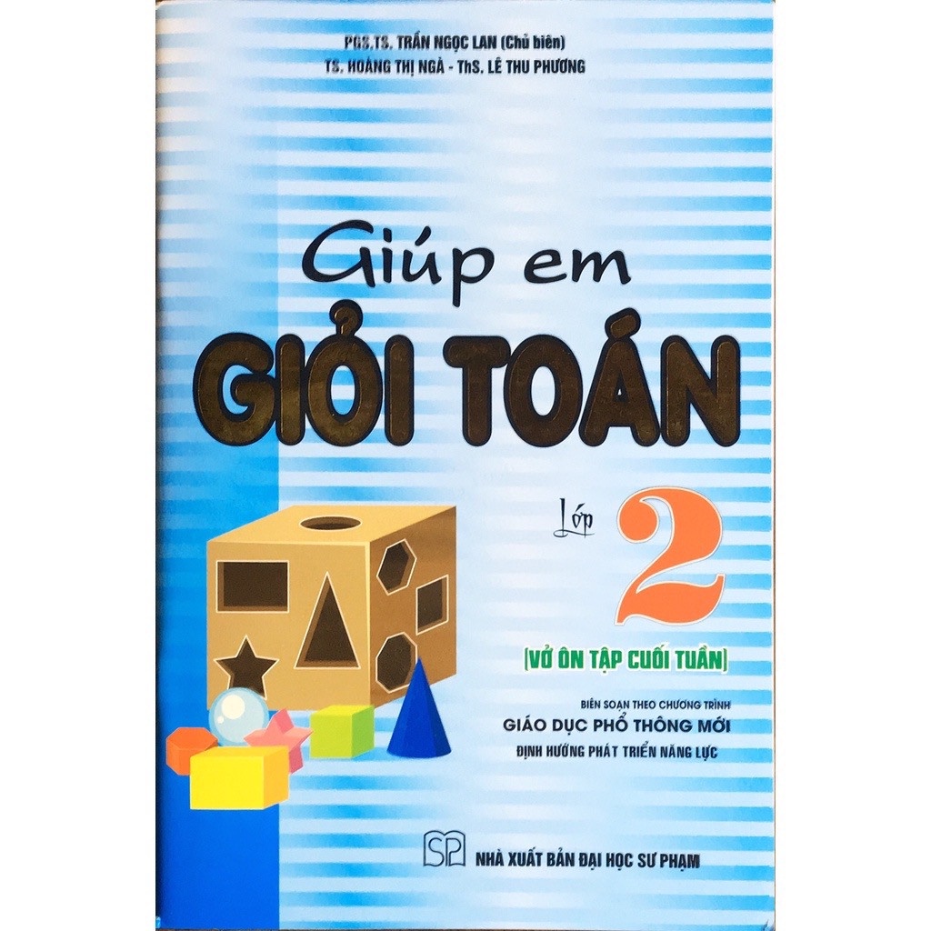 Sách - Giúp Em Giỏi Toán Lớp 2 (Vở ôn tập cuối tuần)