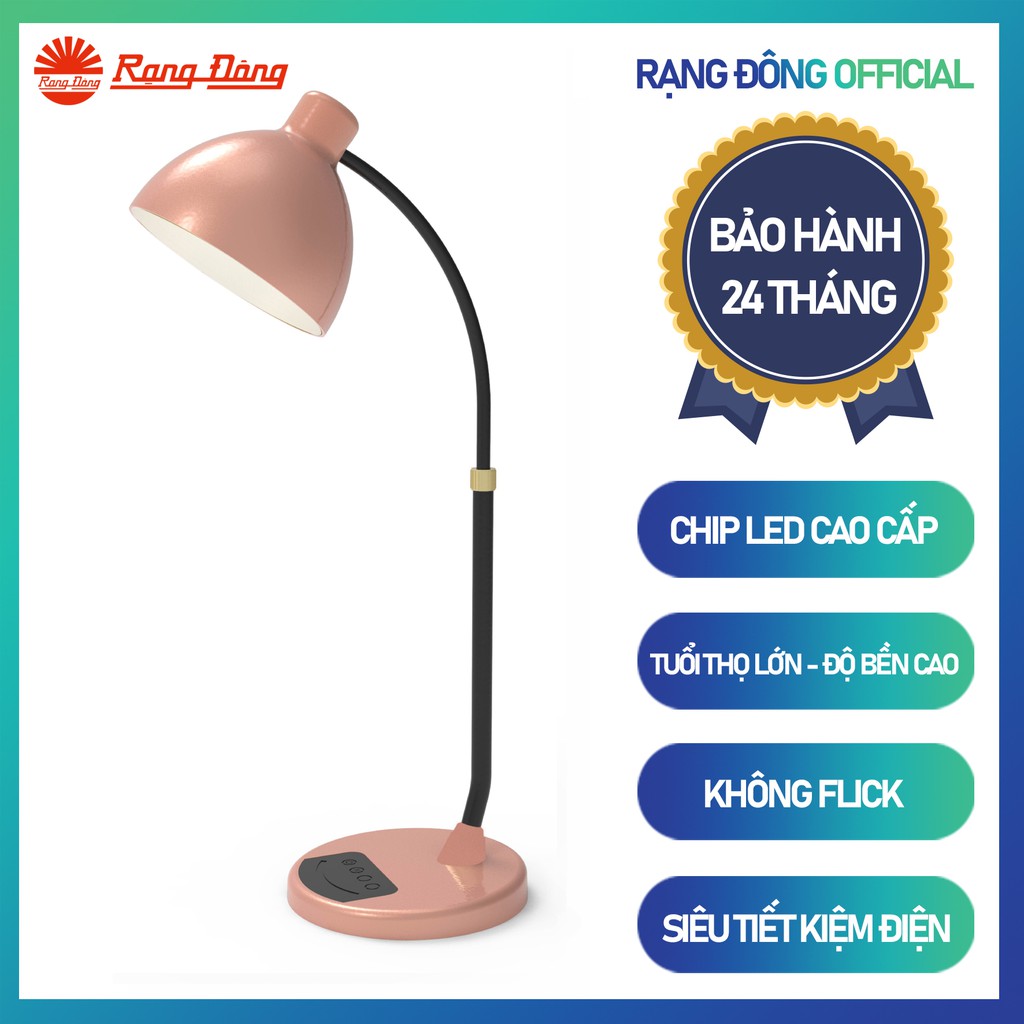 Đèn bàn LED đổi màu Rạng Đông Model: RD-RL-68.WF