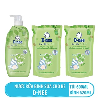 Nước rửa bình sữa dnee organic 600/620ml thái lan