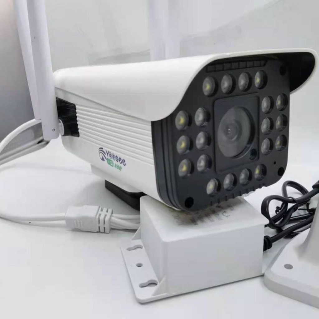 Camera yoose XOAY  ngoài trời wifi 4 râu 3.0 kèm thẻ 64gb - chống nước xem đêm có màu | BigBuy360 - bigbuy360.vn
