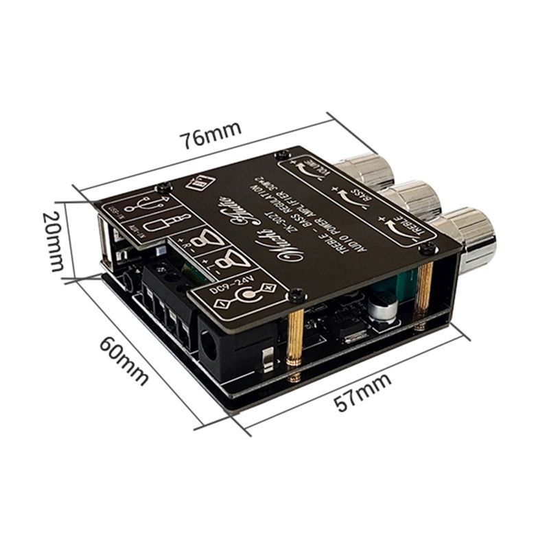 Mạch khuyếch đại âm thanh bluetooth zk 302t