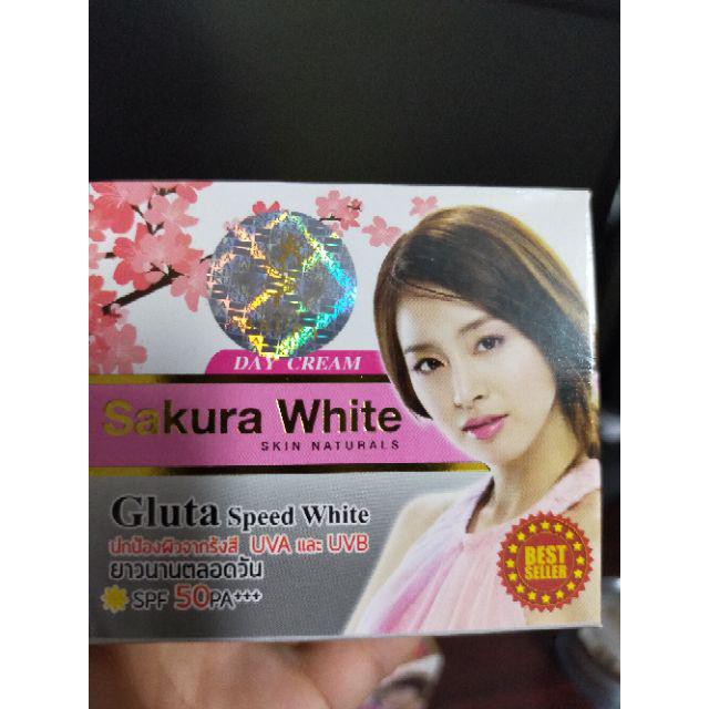 KEM DƯỠNG TRẮNG DA CAO CẤP SAKURA WHITE - DAY CREAM