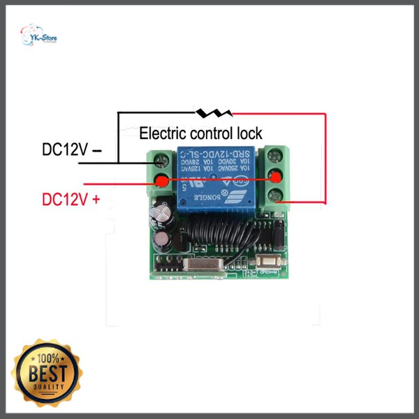 Điều Khiển Từ Xa Không Dây C09 Màu Đen