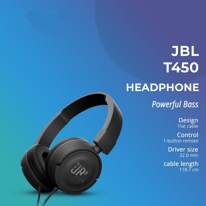 Tai nghe nhét tai JBL T450 chính hãng 1 năm