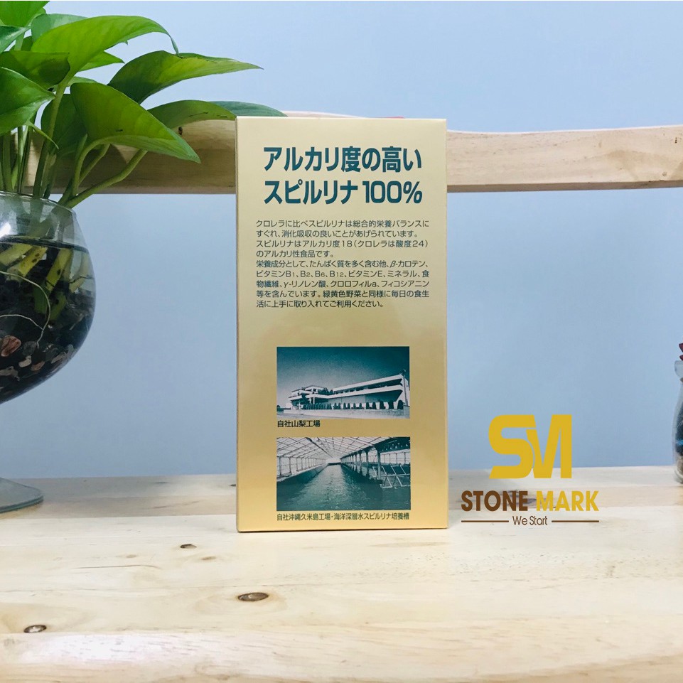 [DATE 10/2023] TẢO XOẮN NHẬT Spirulina 100% 2200 viên - TEM ĐỎ | BigBuy360 - bigbuy360.vn