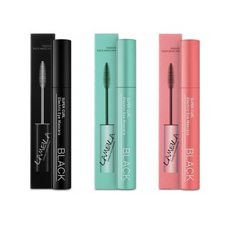 Mascara Lameila Super Curl vỏ hồng xanh đen hàng nội địa Trung
