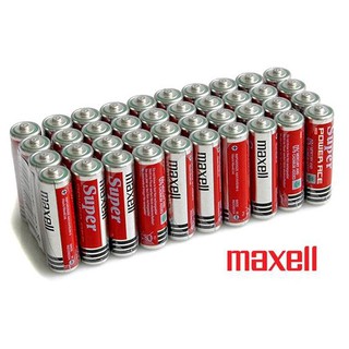 Combo 4 viên pin aa 1.5v maxell super power ace r6p8