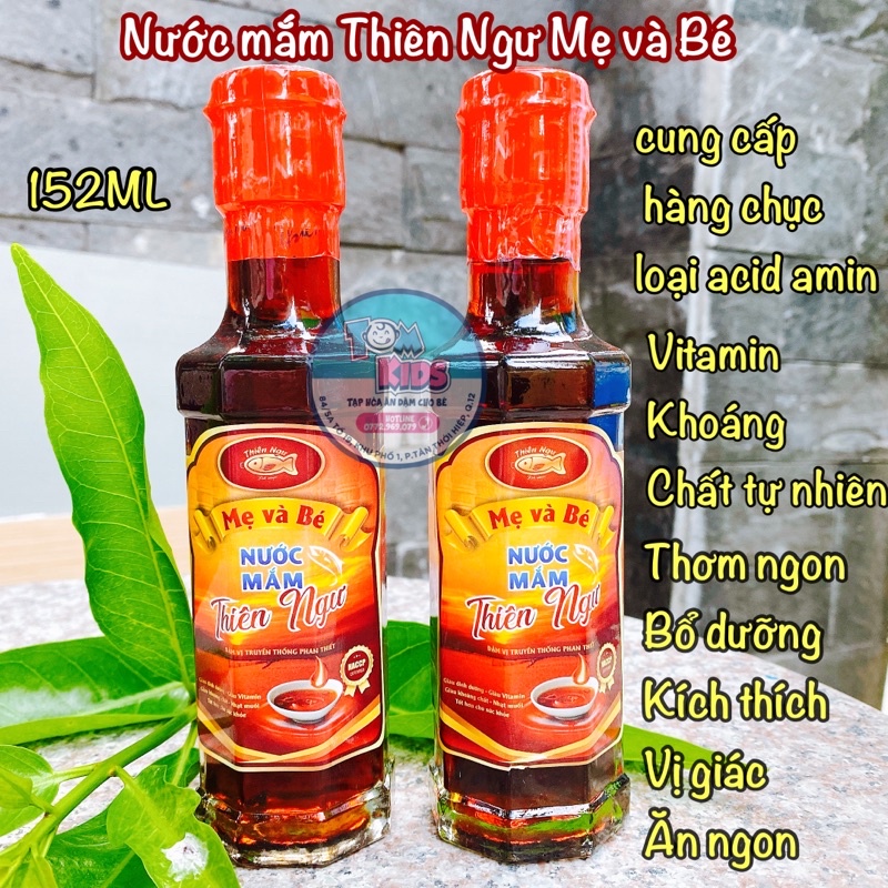 Nước Mắm Thiên Ngư 50 Độ Đạm ( 152ML )Mẫu Mới