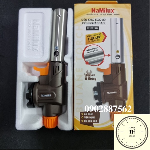 đèn khò gas mini namilux TS2022RN hàng chính hãng