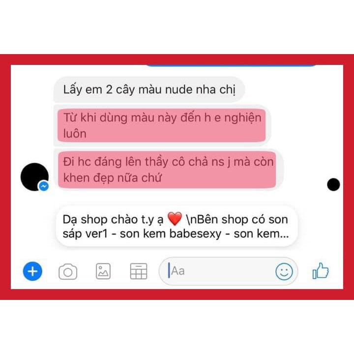 SON BERNICE SIÊU LÌ MÀU 09 NUDE ĐẤT-CHÍNH HÃNG 100%-AN TOÀN MẸ BẦU