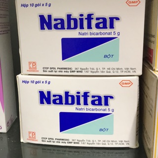 Muối Nabifa hộp 10 gói x 5g
