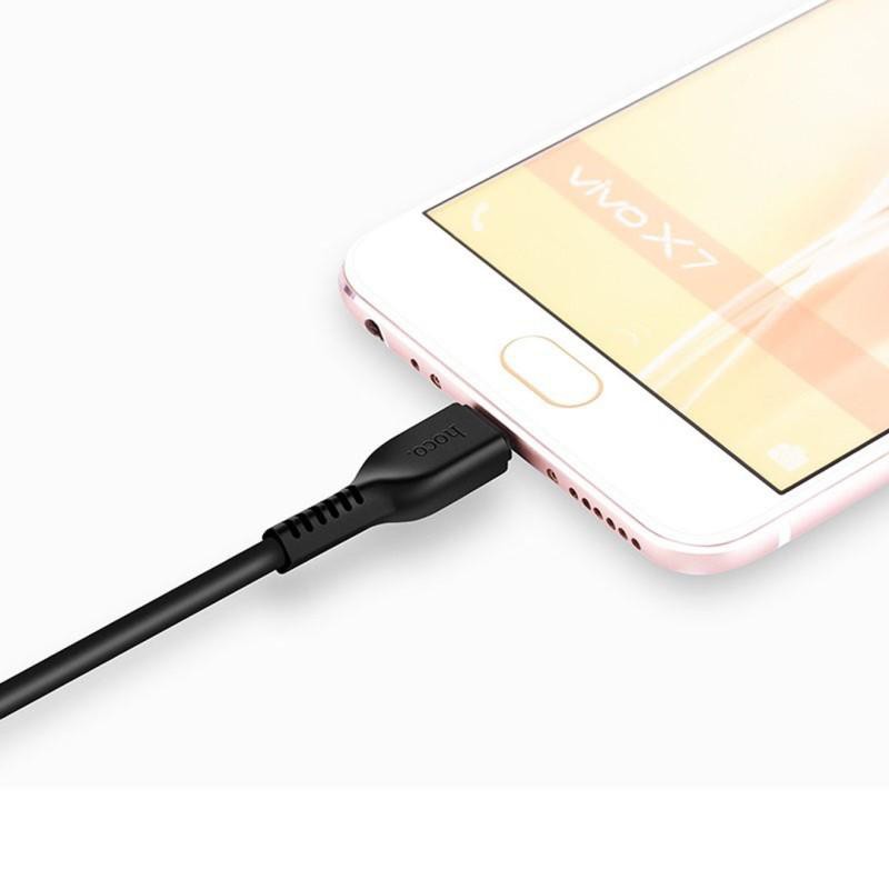 DÂY SẠC Hoco X20 cho Samsung Oppo Xiaomi..., kết nối Micro USB, sạc nhanh 2A, dài 1m, 2m, 3m – Chính Hãng