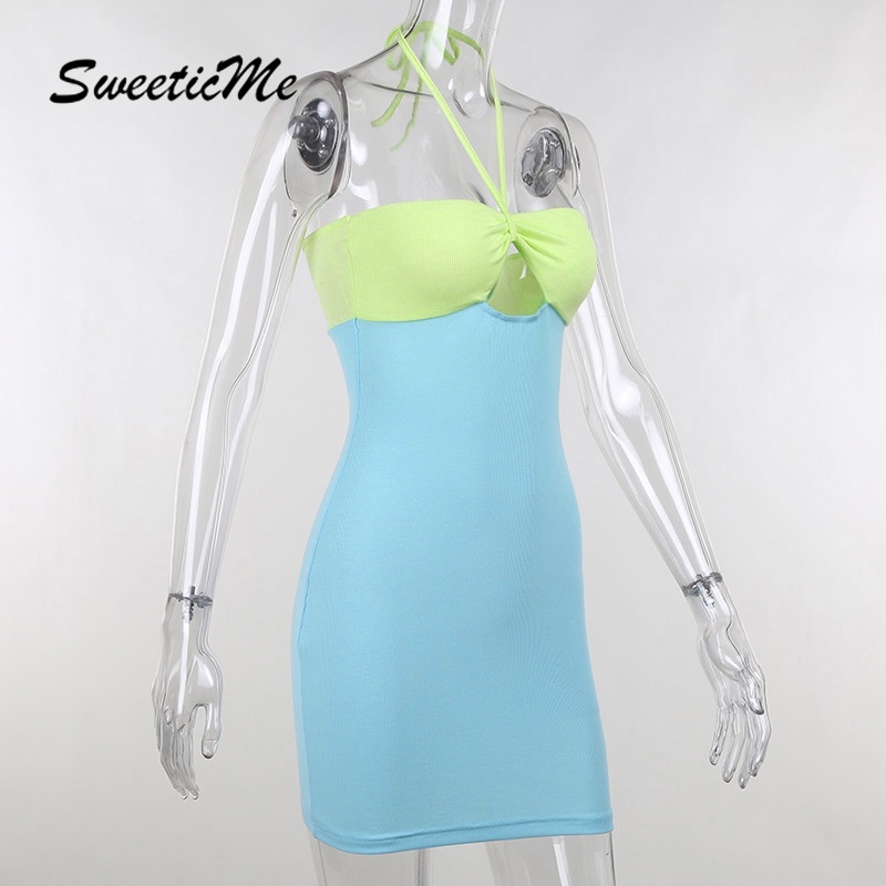 Đầm Hai Dây Sweeticme Dáng Ôm Khoét Lỗ Gợi Cảm 2021 | BigBuy360 - bigbuy360.vn