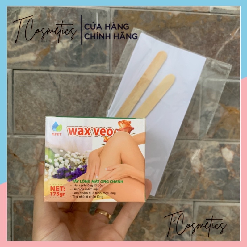 Tẩy Lông Mật Ong Chanh Wax Veo 175gr