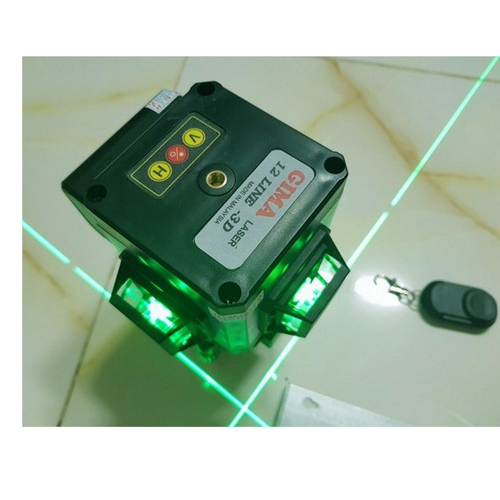 MÁY CÂN NƯỚC LASER  12 TIA  XANH_ THẾ HỆ MỚI