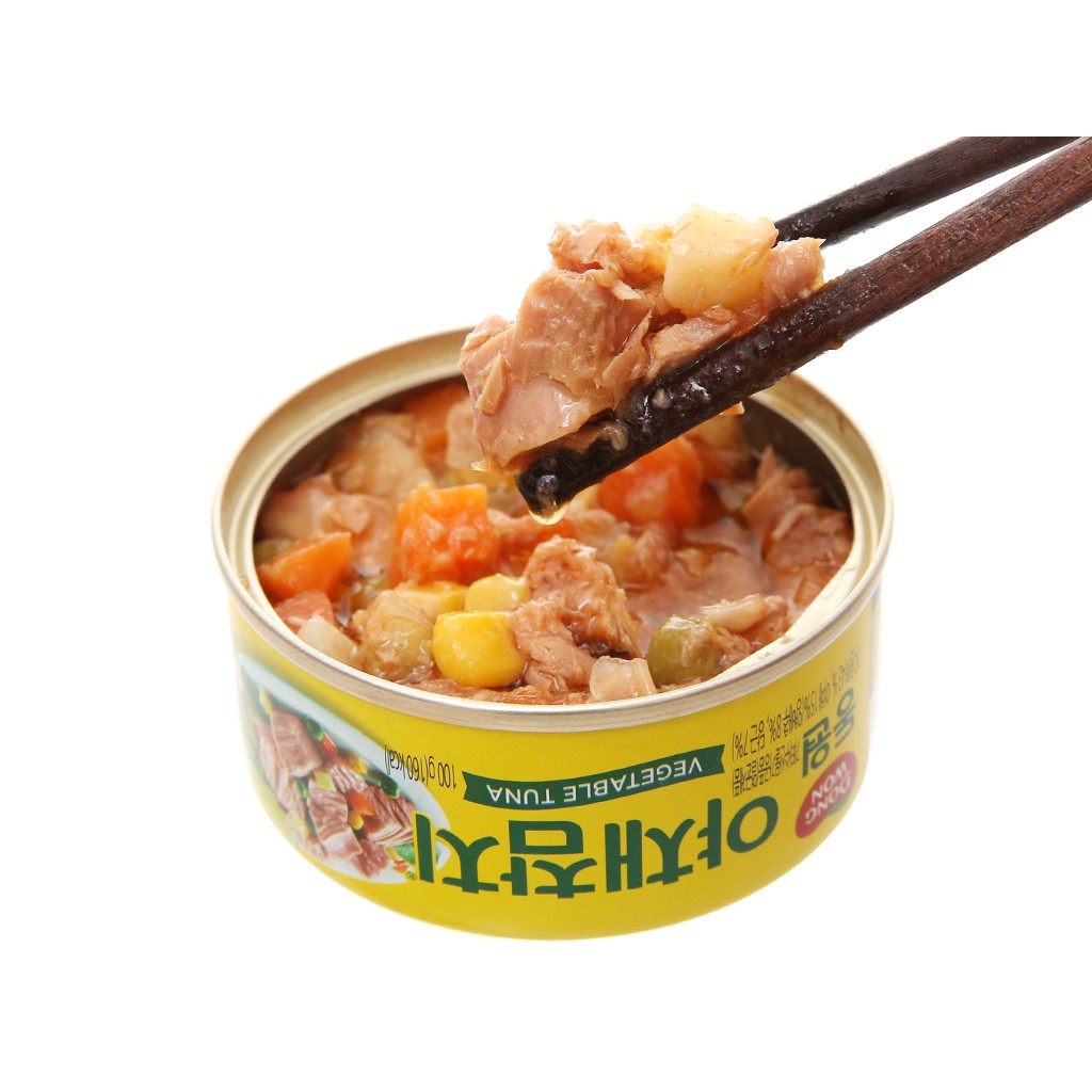 Cá Ngừ Trộn Rau Củ Dongwon Hộp 100G