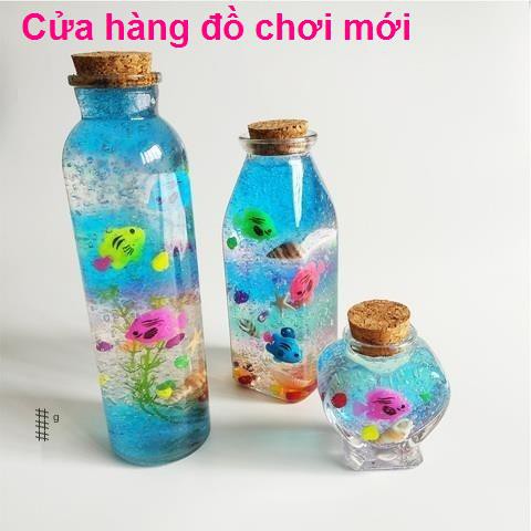 Chai chứa bùn pha lê Em bé Đại dương Bầu trời đầy sao Quả bóng sinh học Hấp thụ hạt nước Ngâm Bộ phù thủy lớn Bán