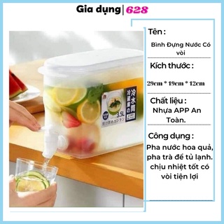Bình Đựng Nước Có vòi tiện lơi 3,5 lít