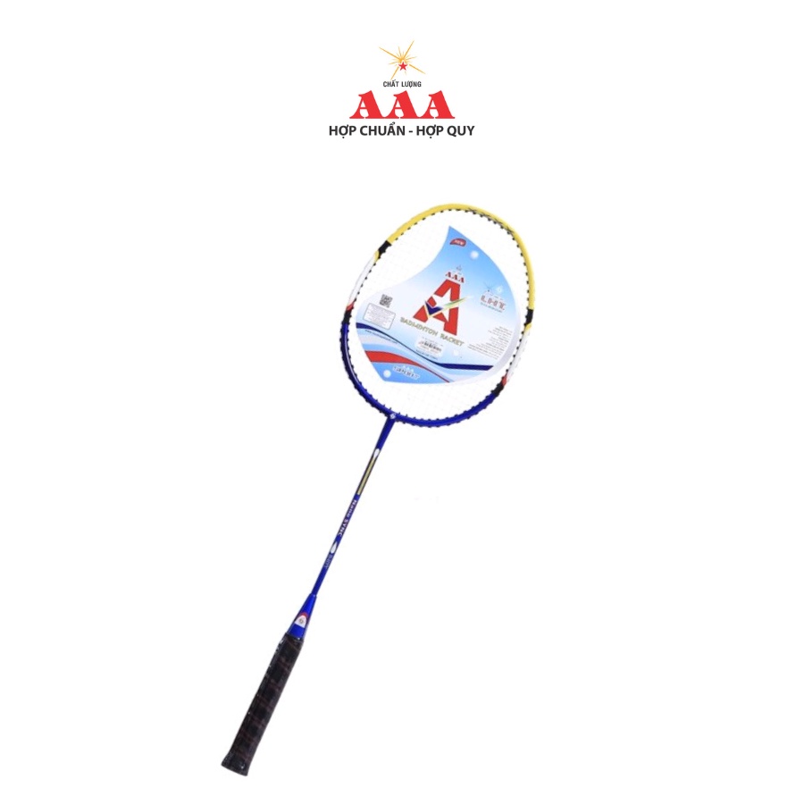 Vợt Cầu Lông HT Tím - 1 cây (TẶNG TÚI ĐỰNG VỢT) – 100% Thép Mạ Crom, Lưới Căng 9kg