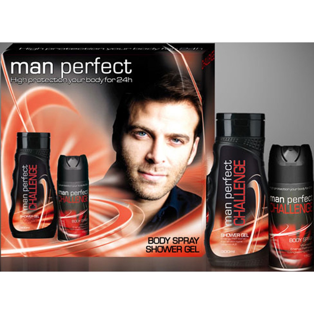 [ĐỌC KỸ MÔ TẢ] Gel tắm nước hoa nam Man Perfect (Ba Lan)