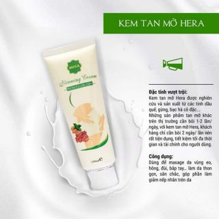 Kem tan mỡ hera