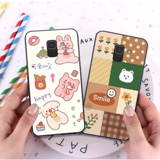Ốp lưng Samsung J6 / J6 Plus / J6 2018 in hình Smile mặt cười cute, giá rẻ chất lượng cao