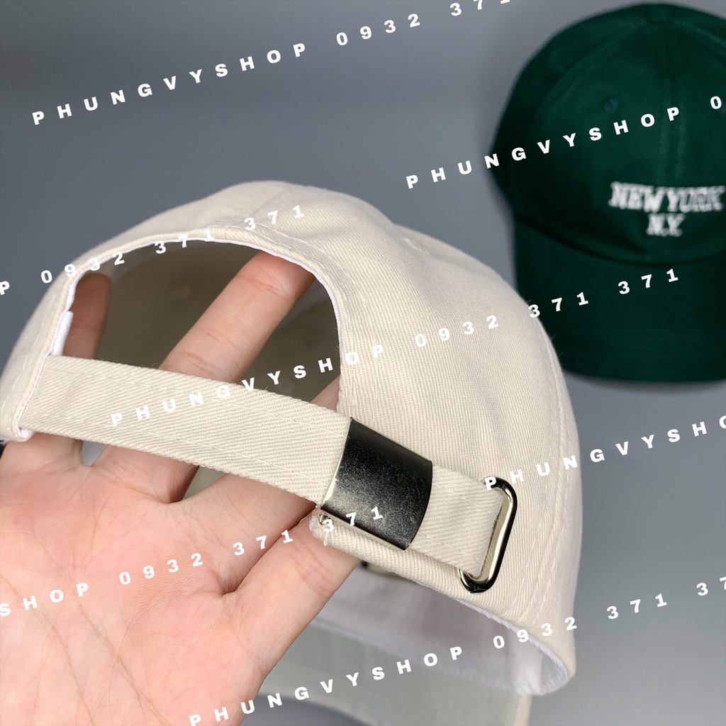 I FORM MỀM I Mũ LƯỠI TRAI unisex cực hot 2022 nam nữ - NEW N YOK Y - nón kết basic