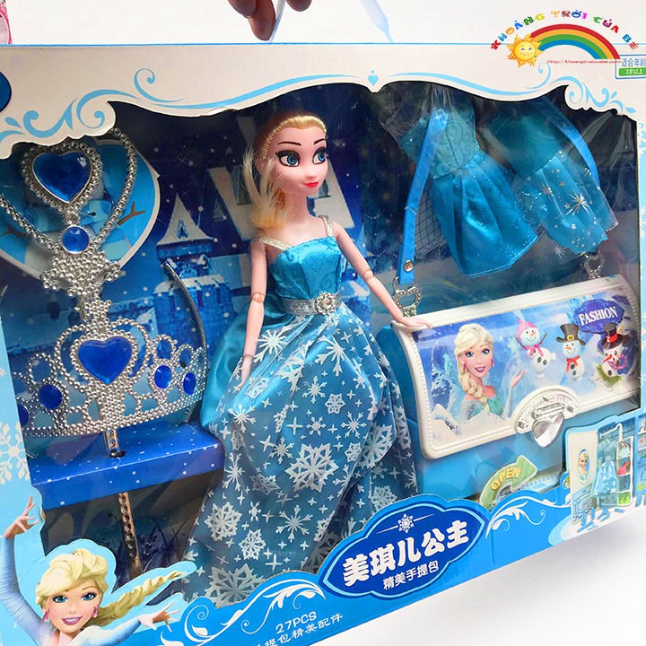 [ Hà Nội | Tp HCM ] Elsa kèm vương miện túi xách KD1754 [GIÁ ƯU ĐÃI]