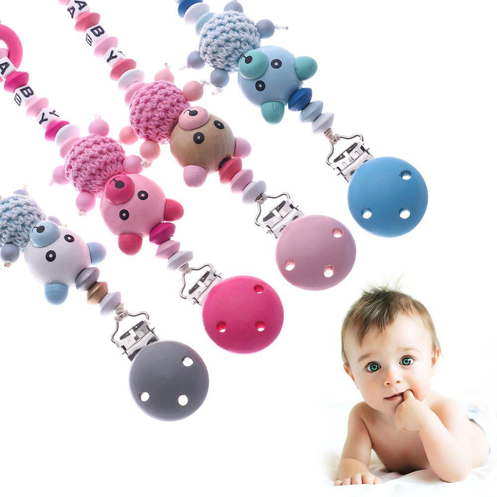 SUSANS 1 Dây Đeo Núm Vú Giả Dễ Thương Cho Bé Đang Mọc Răng