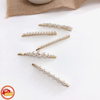 Hạt ngọc đính kẹp tóc
